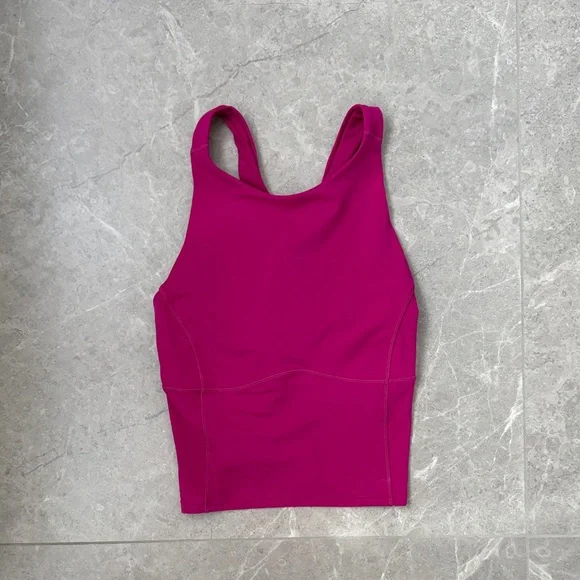 Lululemon women’s pink athletic tank - Picture 1 of 4